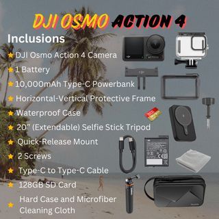 DJI Osmo Action 4 FOR RENT