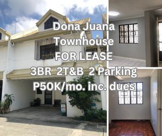Dona Juana Townhouse 3BR 2T&B 2 Parking For Lease