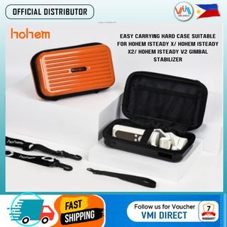 Easy Carrying Hard Case Suitable for Hohem iSteady X/ Hohem iSteady X2/ Hohem iSteady V2 Gimbal VMI