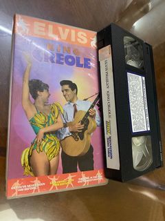 Elvis Presley in King Creole vhs Carolyn Jones Walter Matthau Love singing Original Magnavision Used