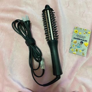 [FREE SHIPPING] TESCOM Roll Brush Hair Iron Black THR7-K AC100-120V [Hair Styler Tool]