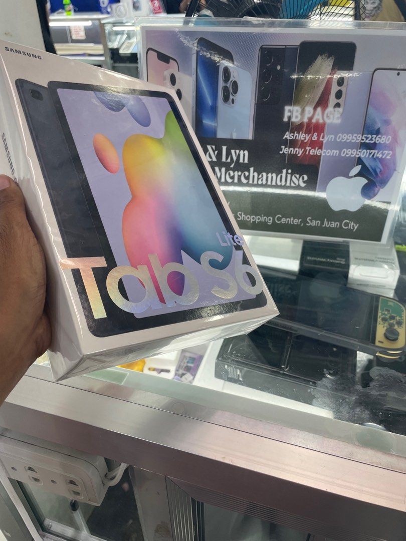 Galaxy Tab S6 Lite 128gb 4g ram (Category: Android) located in San Juan City. Submitted by AshleyandLynGeneralmerchandise (Listing ID 1301221632, Image 2). Description: We accept trade in Credit card / Home Credit Shipping Meet ups / Delivery Fb page: Ashley & Lyn.