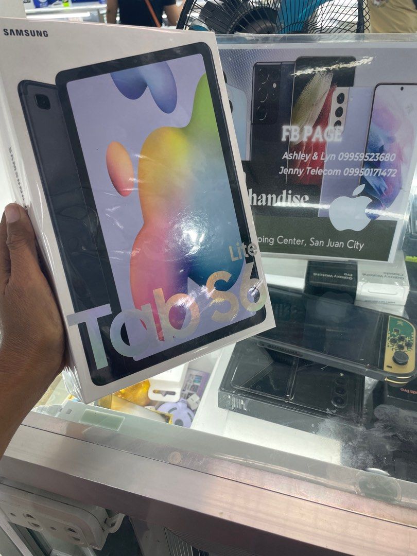 Galaxy Tab S6 Lite 128gb 4g ram (Category: Android) located in San Juan City. Submitted by AshleyandLynGeneralmerchandise (Listing ID 1301221632, Image 1). Description: We accept trade in Credit card / Home Credit Shipping Meet ups / Delivery Fb page: Ashley & Lyn.