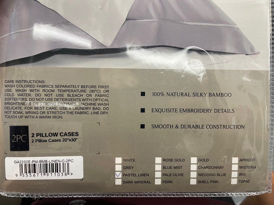 Grand Atelier Pillow Case Furniture Home Living Bedding Towels on Carousell