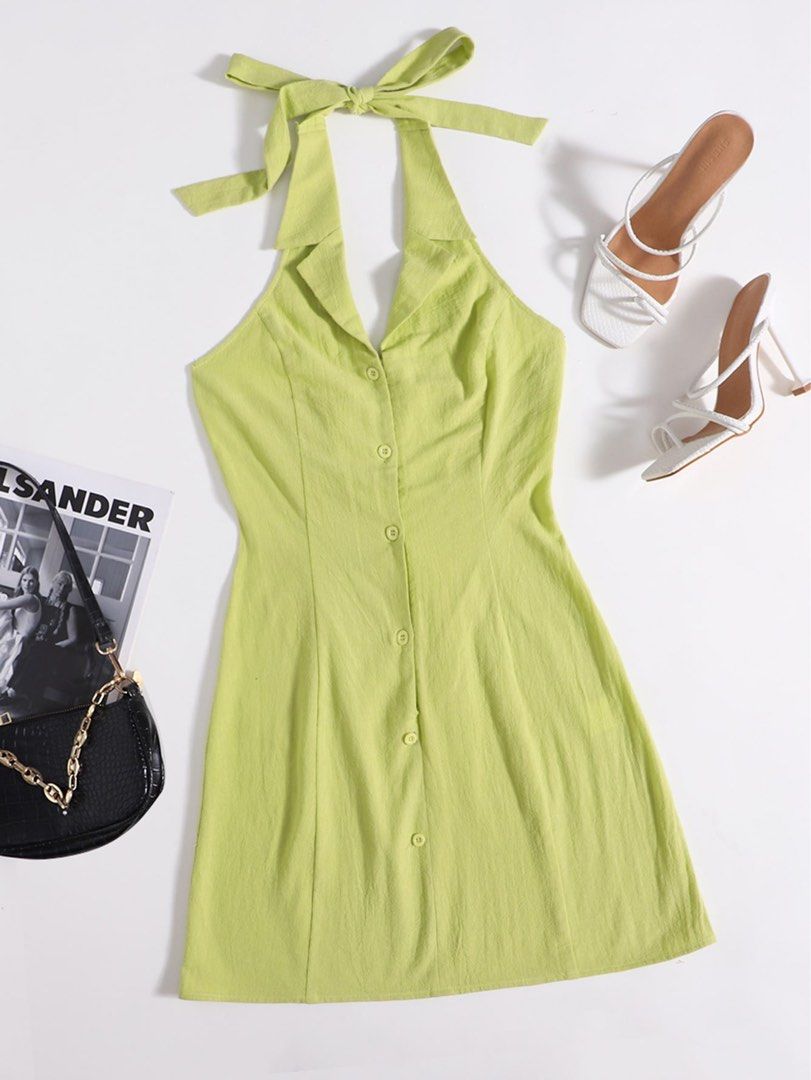 Green Dress (Category: Dresses) located in Quezon City. Submitted by shandre10 (Listing ID 1301286356, Image 1). Description: * RFS: Decluttering * NO REPLY = SOLD * Slightly Negotiable * PM for more pics.