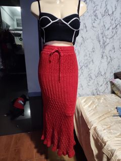 GU knit skirt