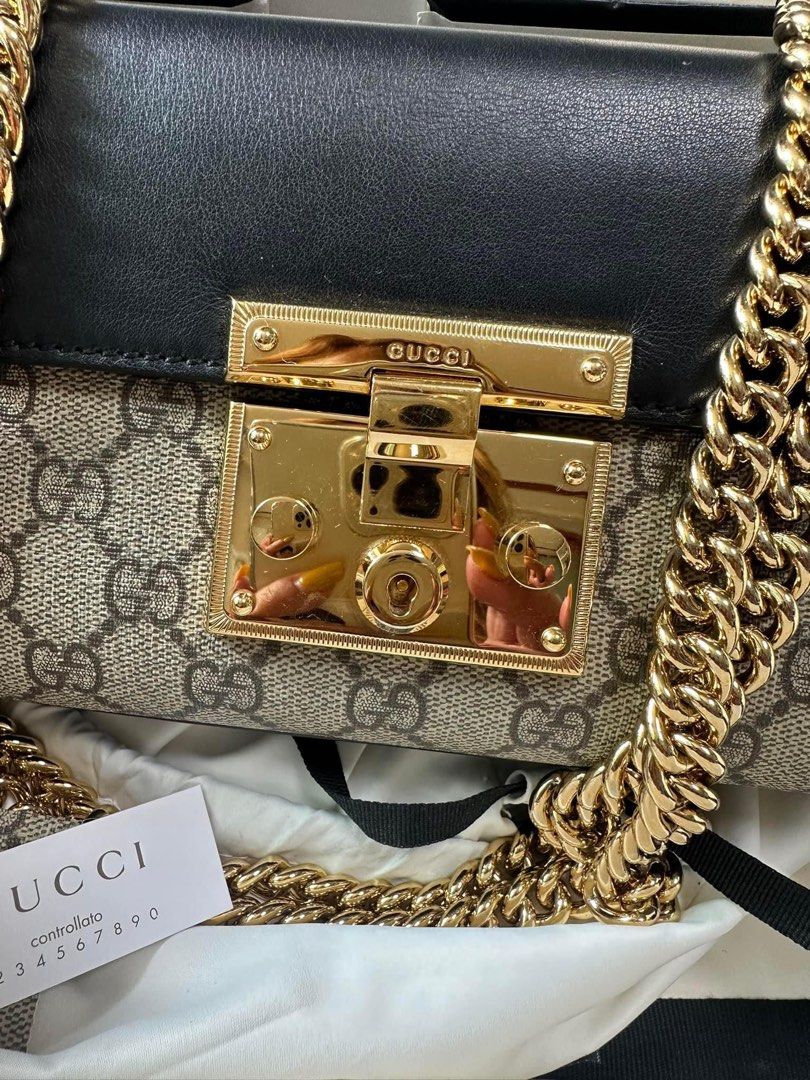 gucci padlock small shoulder bag
