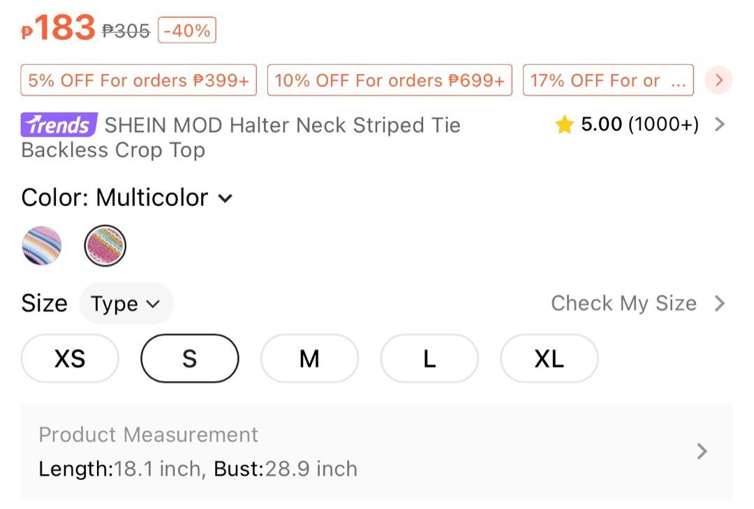 Halter Too (Category: Others Tops) located in Quezon City. Submitted by shandre10 (Listing ID 1301287921, Image 2). Description: * RFS: Decluttering * NO REPLY = SOLD * Slightly Negotiable * PM for more pics.