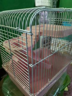 HAMSTER CAGE WITH FOOD AND KUSOT