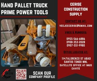 HAND PALLET TRUCK PRIME POWER TOOLS