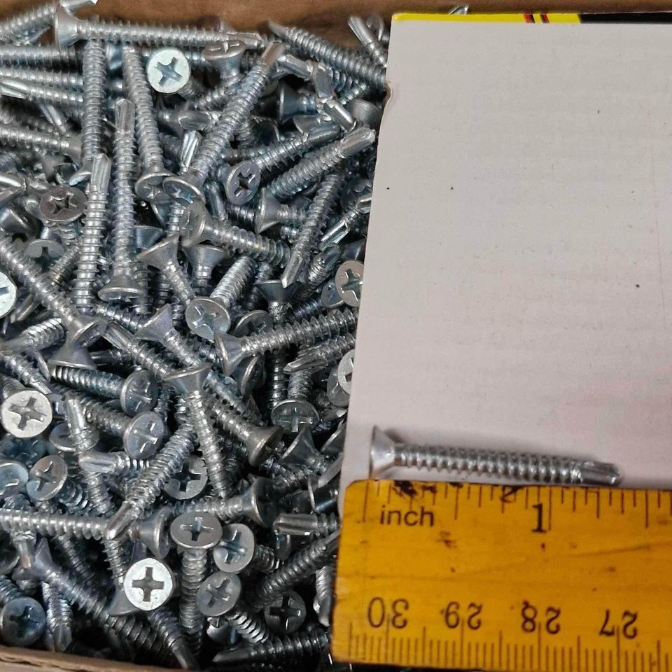 Hardiflex Screw / Ficem Board Screw # 7 X 1-1/4” ALL SIZES 3/4 - 2 ...