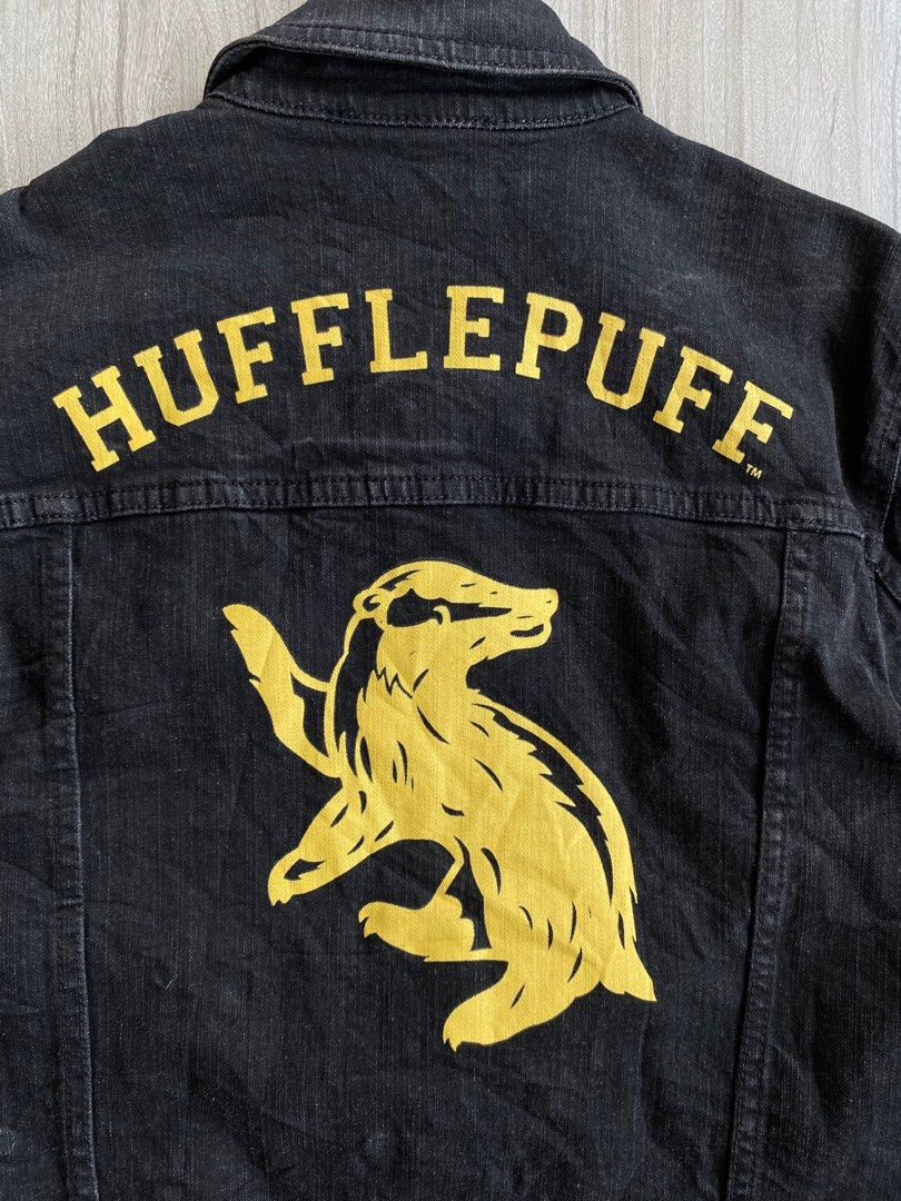 Hufflepuff denim jacket shop