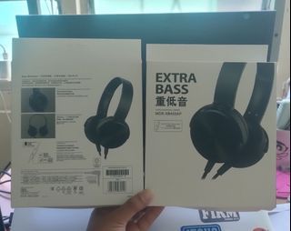 Headphones Extra Bass (wired) Brand New