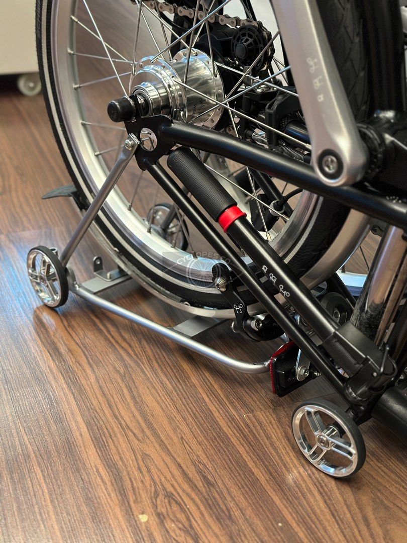 H&H Aluminium Q Mini Rear Rack V5 for Brompton, Sports Equipment ...