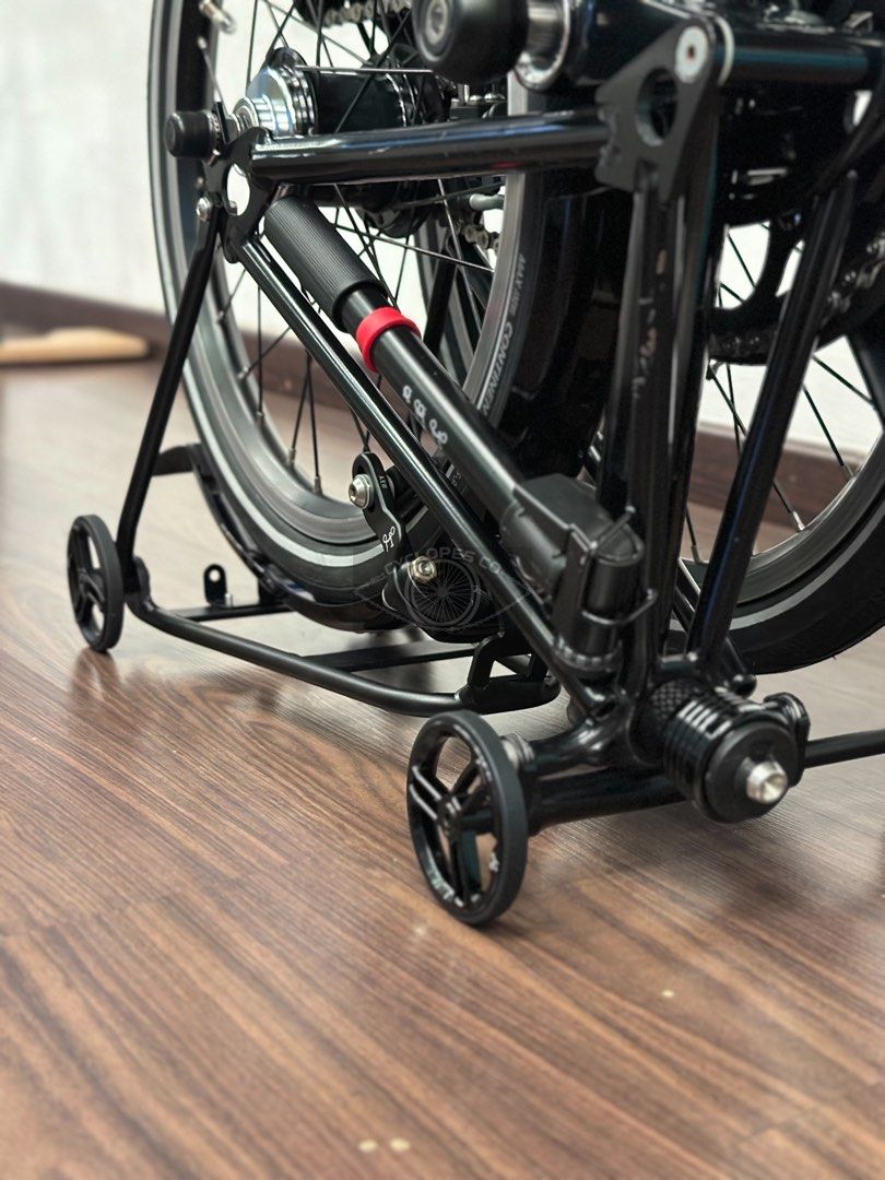 H&H Aluminium Q Mini Rear Rack V5 for Brompton, Sports Equipment ...