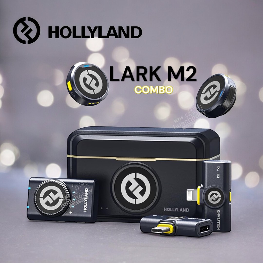 Hollyland LARK M2 combo, Audio, Microphones on Carousell