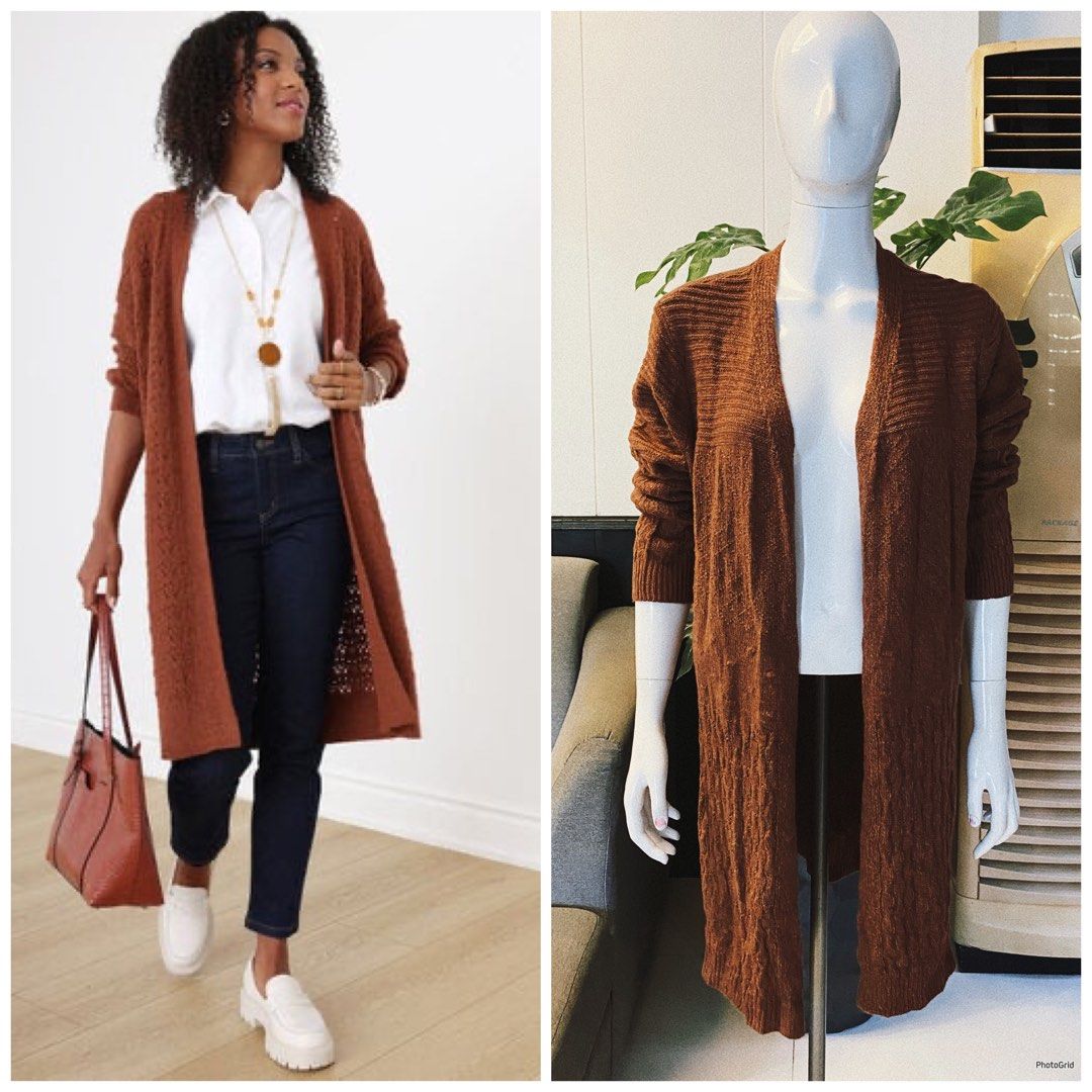Karen scott open front cardigan shop