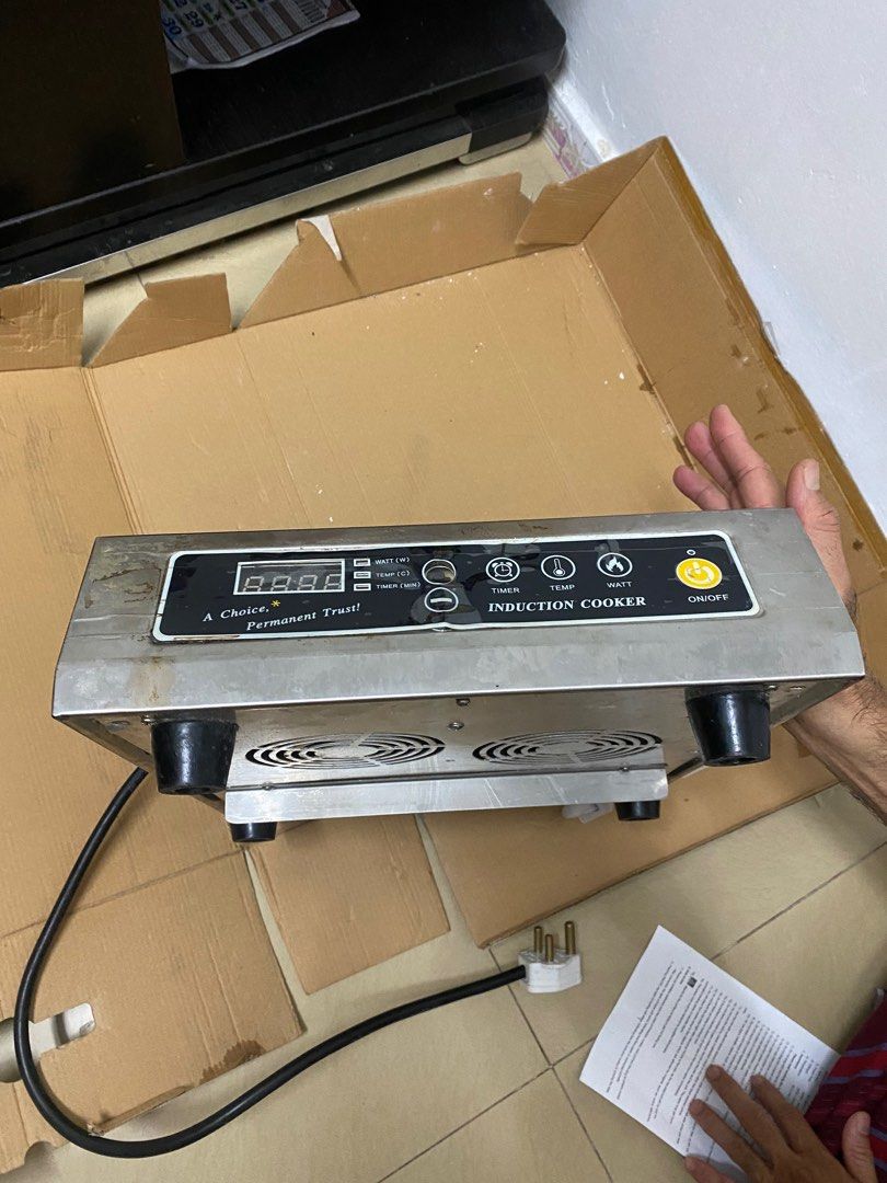 Induction cooker (heavy cook), TV & Home Appliances, Kitchen Appliances ...