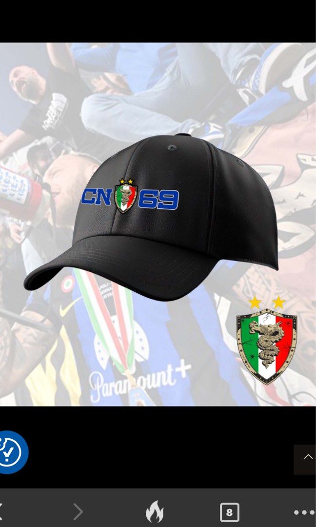 Inter Milan Ultras gear Curva Nord 96 Milano champions scudetto celebration 2 stars (Category: Tshirts & Polo Shirts) located in Singapore. Submitted by offer_price_or_no_replies (Listing ID 1301302999, Image 2). Description: cap and size ma t shirt $80 t shirt only $50 cap only $40 bought in milan not available in singapore.