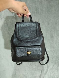 Japan Made Ostrich Leather Backpack