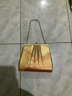 Japan structured kisslock bag