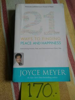 Joyce Meyer Motivational Books preloved