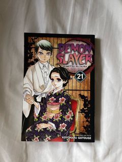 KIMETSU NO YAIBA / DEMON SLAYER VOL. 21 Unsealed English Manga