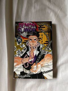 KIMETSU NO YAIBA / DEMON SLAYER VOL. 15 Unsealed English Manga