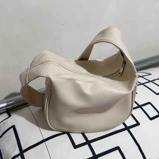 Korean Beige / Off White / Cream Hobo Bag