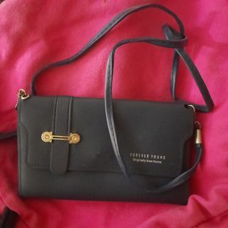 Ladies' 2-in-1 Long Wallet & Sling mini bag