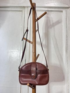 Leather Brown Crossbody Bag