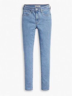 Levis 721 High Rise Striped Skinny Pants Size 26-27