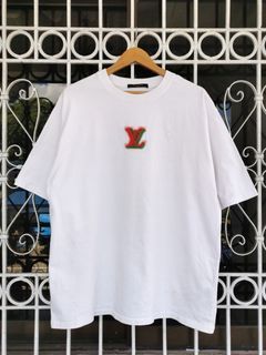 Louis Vuitton Mid Logo Tshirt white