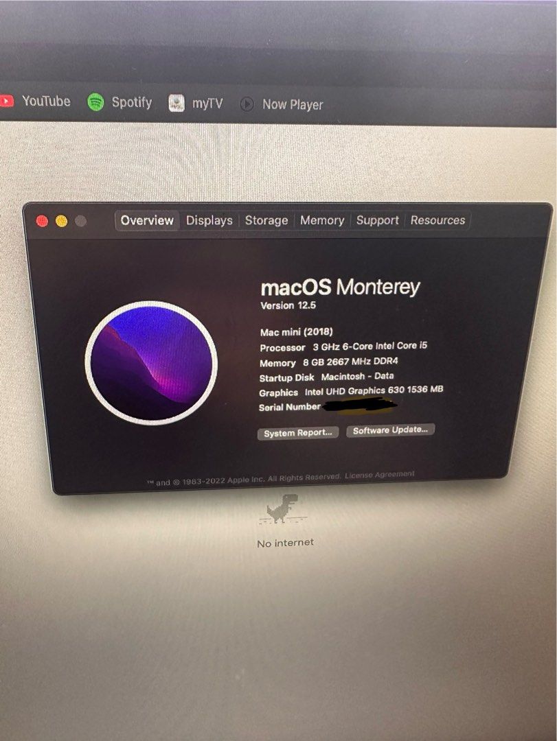 mac mini （分類：桌上電腦）位於 Hong Kong。 由 echung123 提交（商品編號 1301276061，圖片 3）。簡介： Mac mini2018 3GHz-6 core intel core i5 8GB Ram 1TB Storage 小用 因搬屋所以放售。