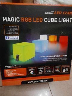 Magic RGB LED cube light