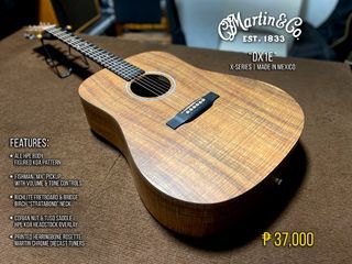 Martin DX1E "Koa HPL" Acoustic Guitar