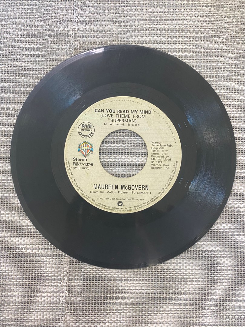 Can You Read My Mind Maureen Mcgovern Maureen McGovern - Can You Read My Mind - Superman Theme - Original