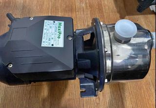 MAXIPRO Water Pump 1HP and Water Submeter for Water Refilling Station