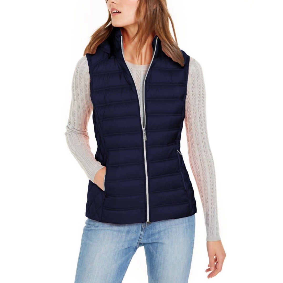 Michael kors down vest clearance