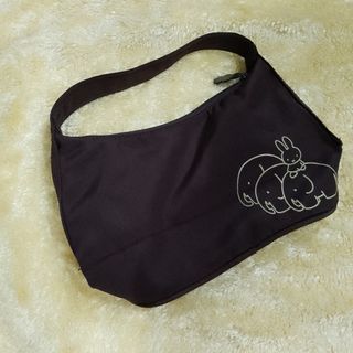 Miffy mini hand kili bag dark brown japan item