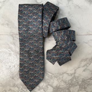 Missoni Cravatte 100% silk men’s tie  made in Italy EUC