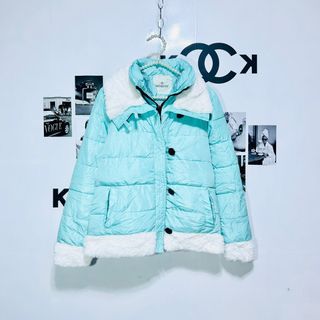 Moncler puffer with fur jacket