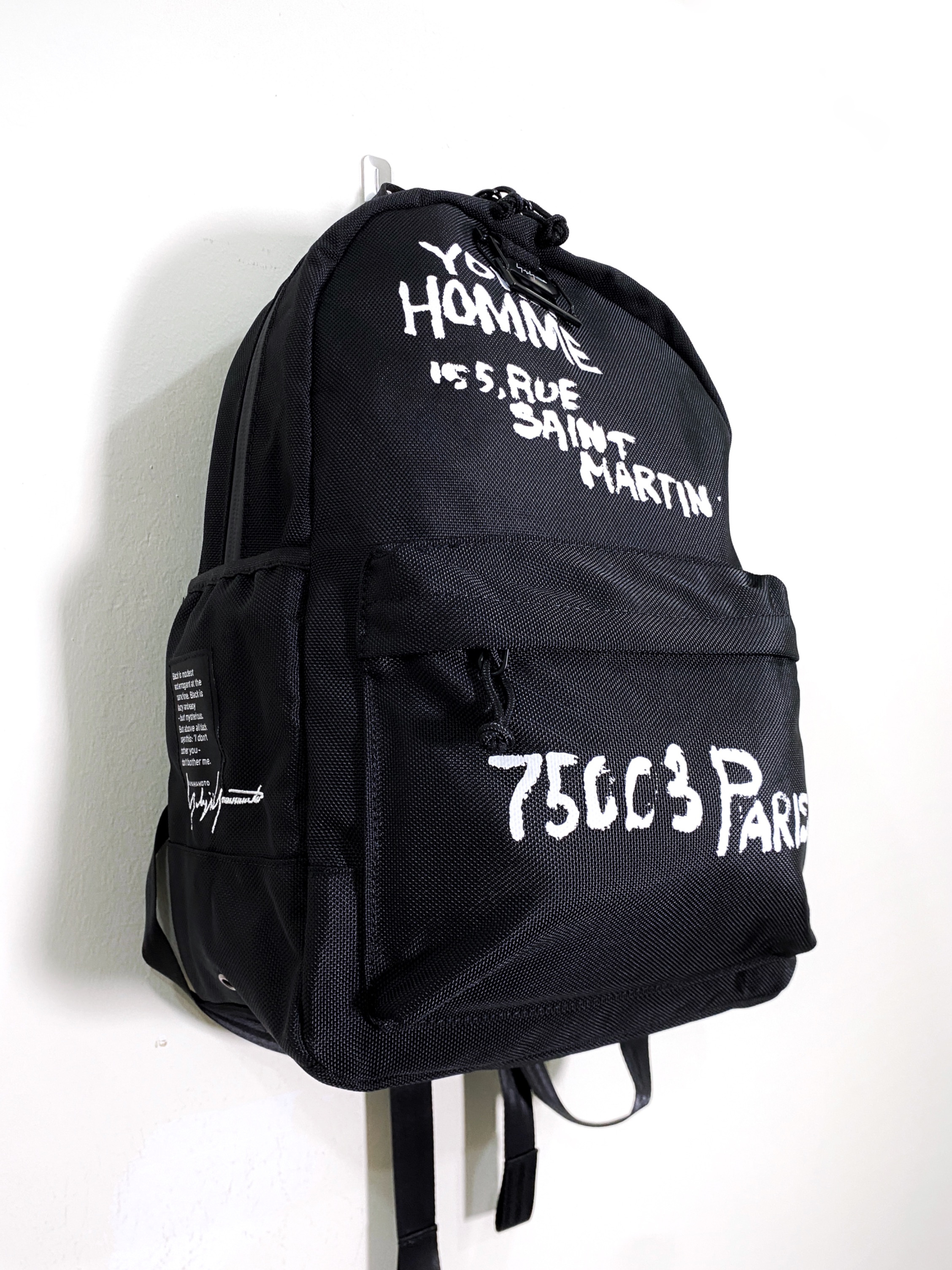 Yohji yamamoto new era backpack top