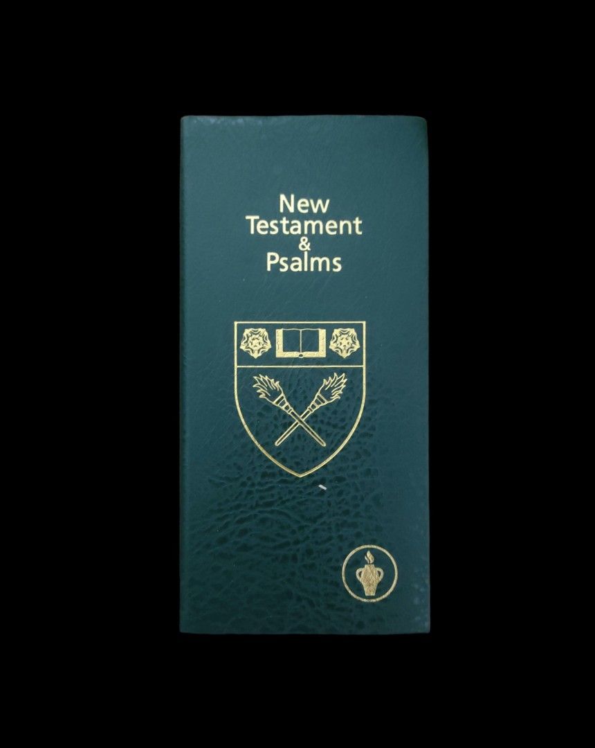 New Testament & Psalms (Hardbound) (Category: Religion Books) located in Dasmarinas. Submitted by curatedreadsbykat (Listing ID 1301155977, Image 1). Description: ✨ Secondhand ✨ This is a preloved copy so kindly manage your expectations. May have flaws like dents, tanning, foxing, writings, etc..