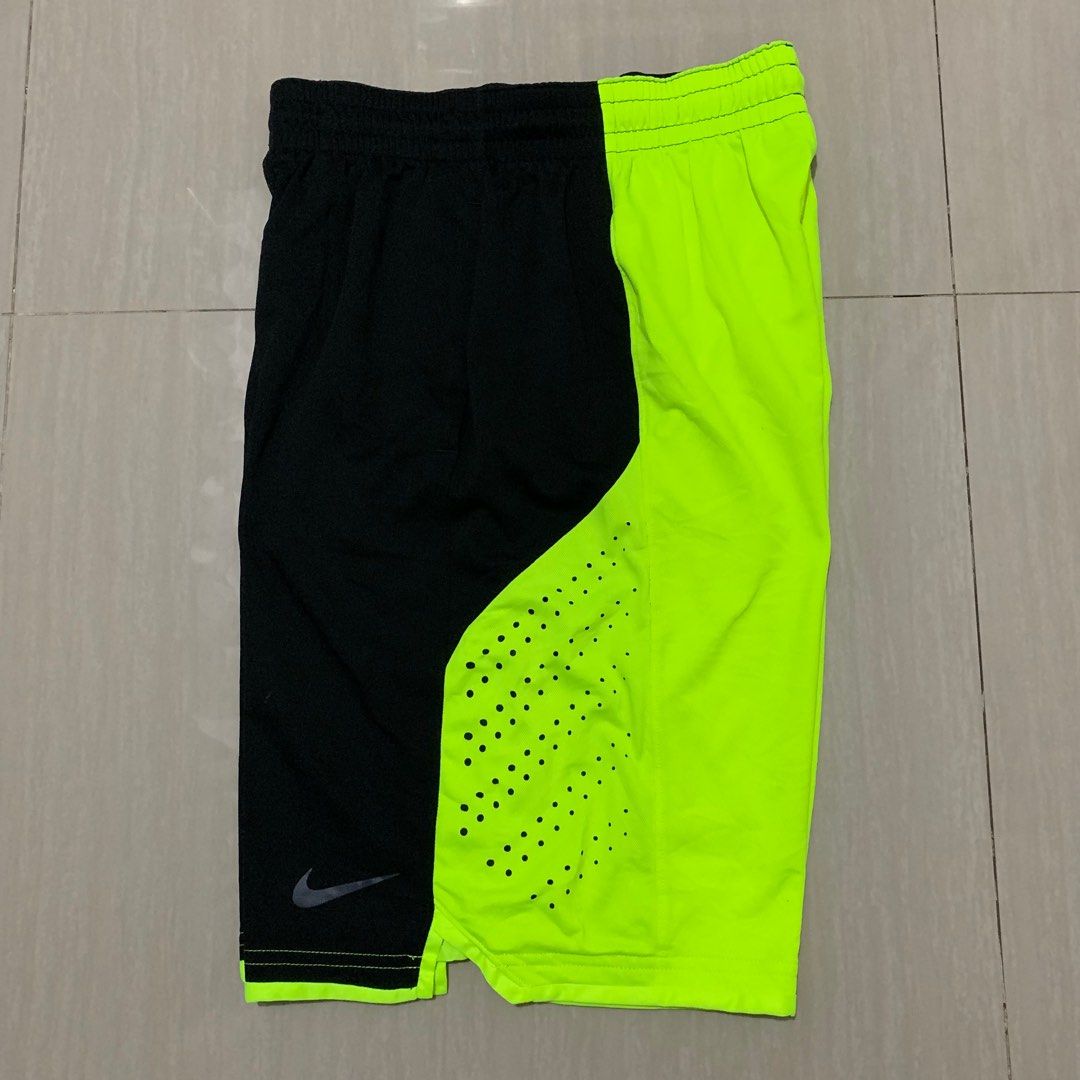 Lime green nike shorts mens clearance