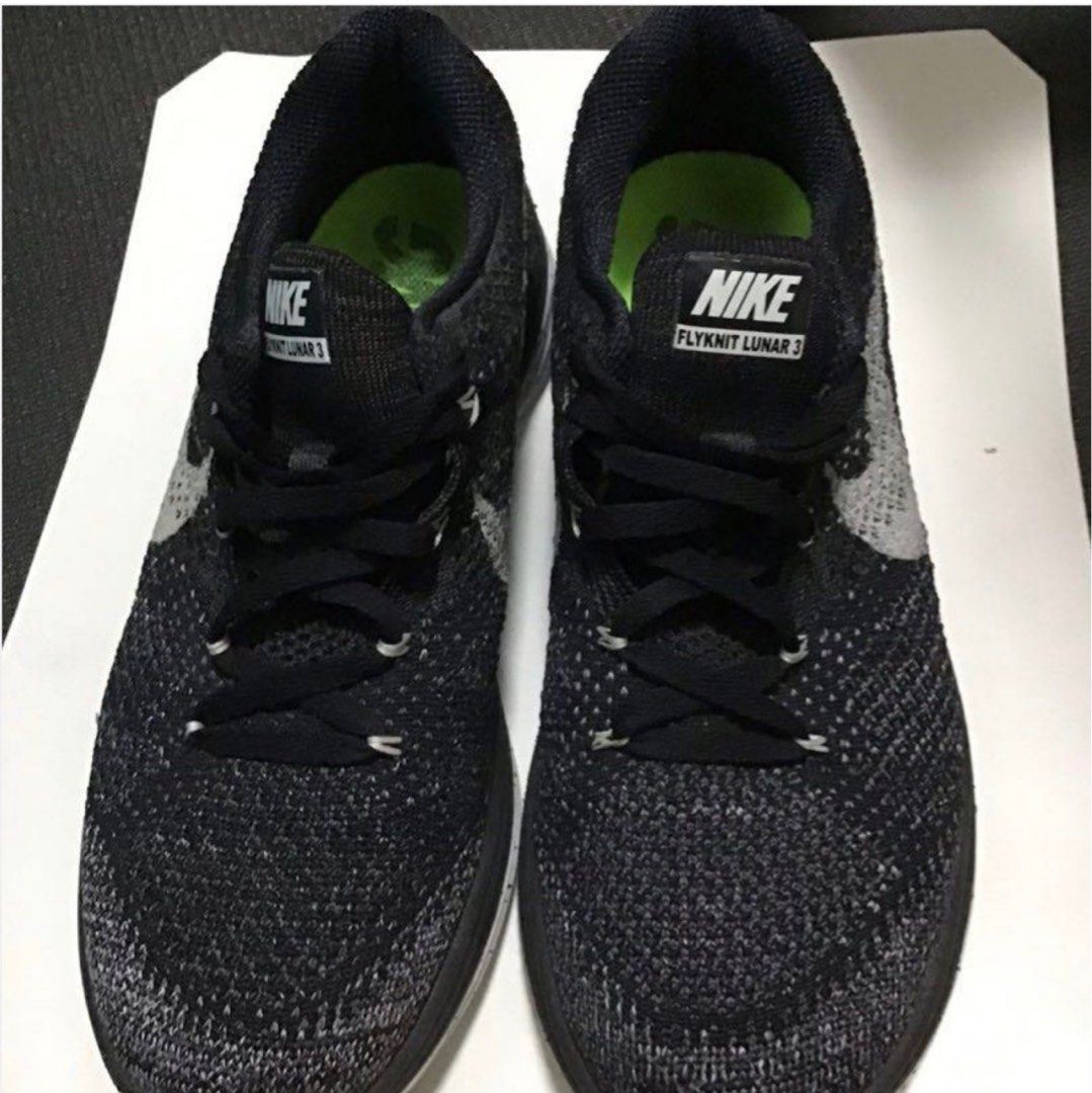 black flyknit lunar