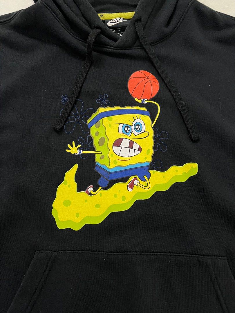 Nike Kyrie Irving Spangebob Hoodies Rare Men s Fashion Tops Sets Hoodies on Carousell