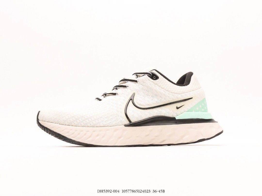 Women's react infinity run flyknit running shoes white/lilac gray cheap