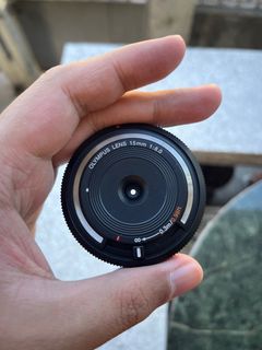 Olympus Body Cap Lens 15mm f8 for Olympus/lumix/mft/m43