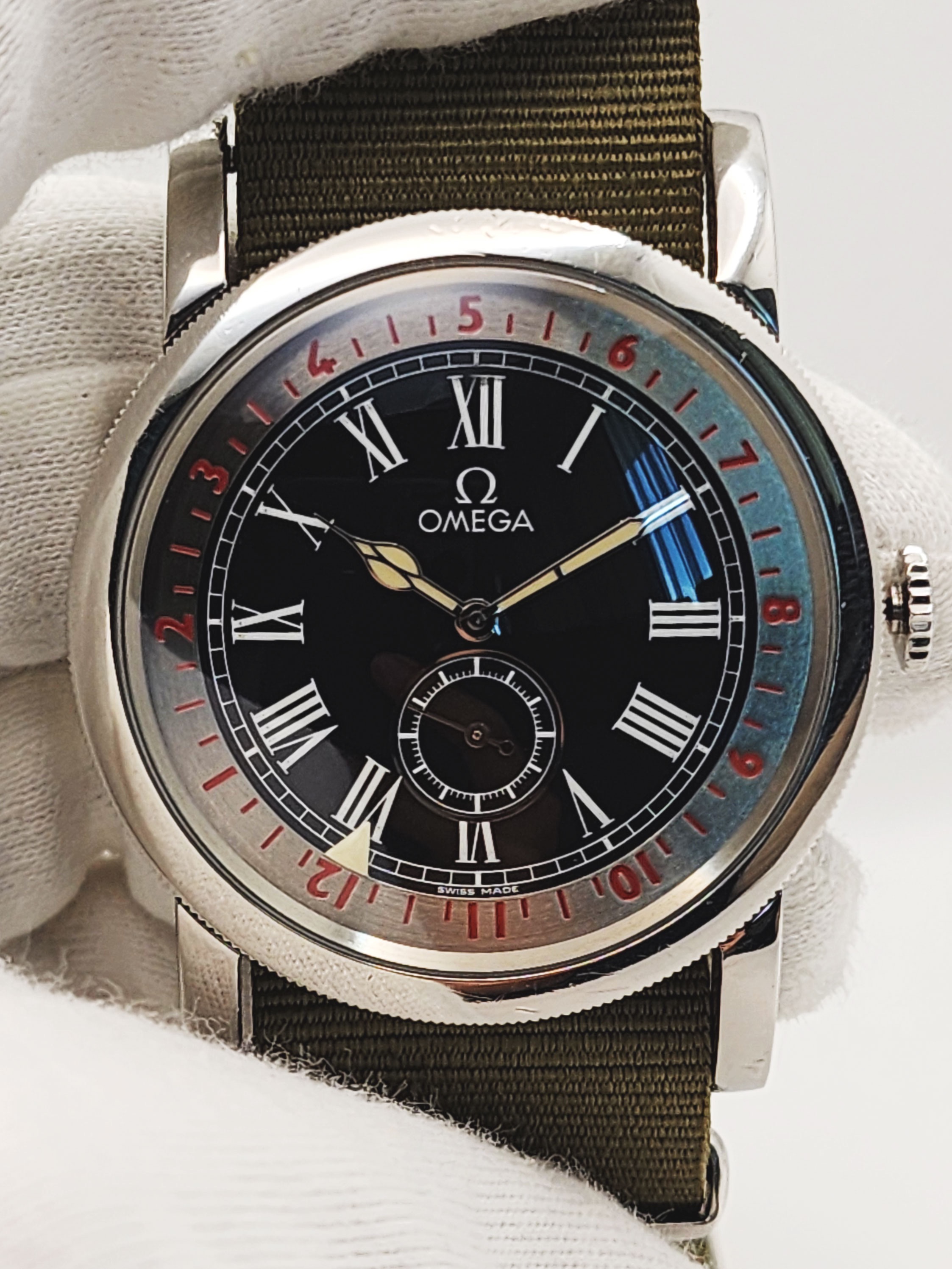 Omega Museum 1938 Pilot Watch JAPAN EXCLUSIVE 516.13.41.10.01.001 Luxury Watches on Carousell